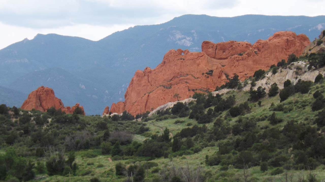 Garden of the Gods rock formations