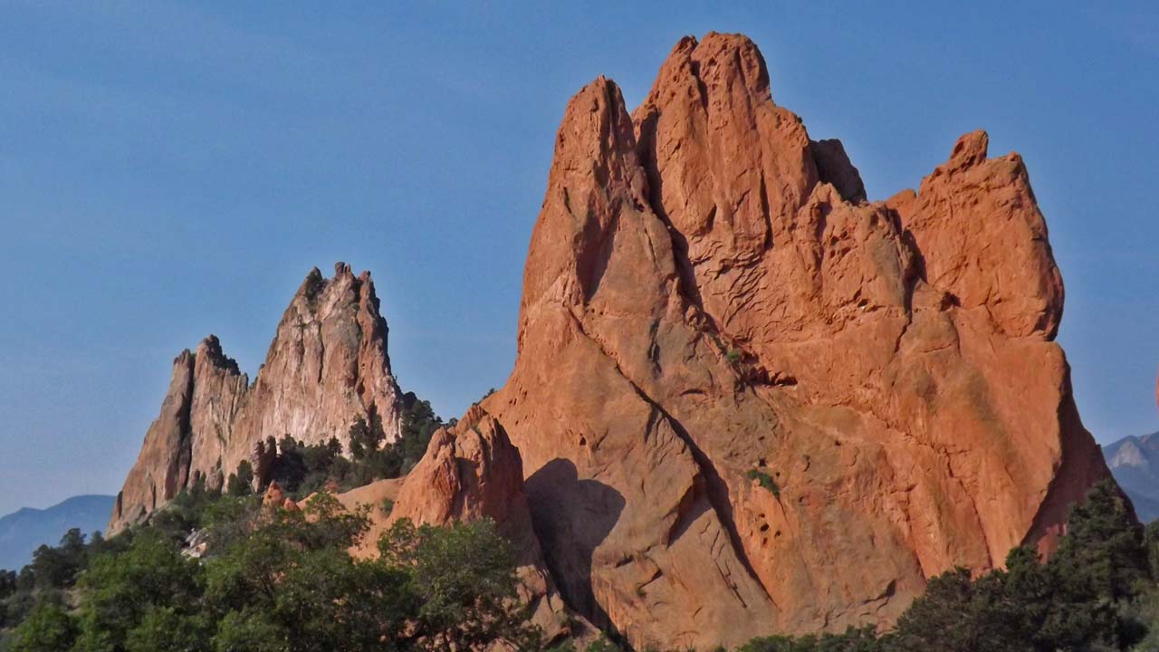 Garden of the Gods rock formations